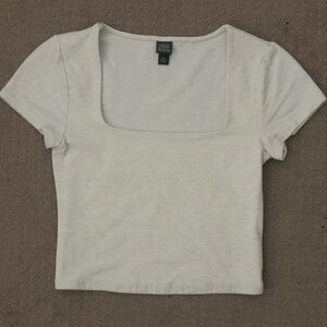 Light Grey Crop Top